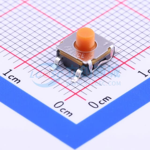 轻触开关6.2mm*6.2mm，4N实物图