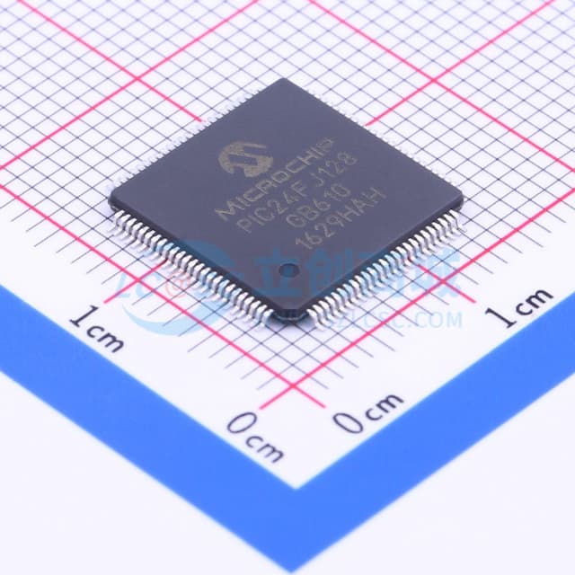 PIC24FJ128GB610-I/PT实物图