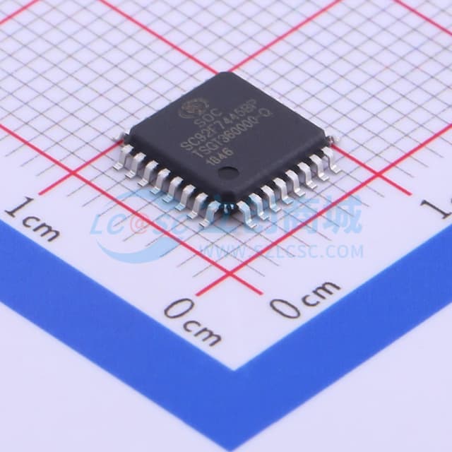 超高速1T8051内核FlashMCU实物图