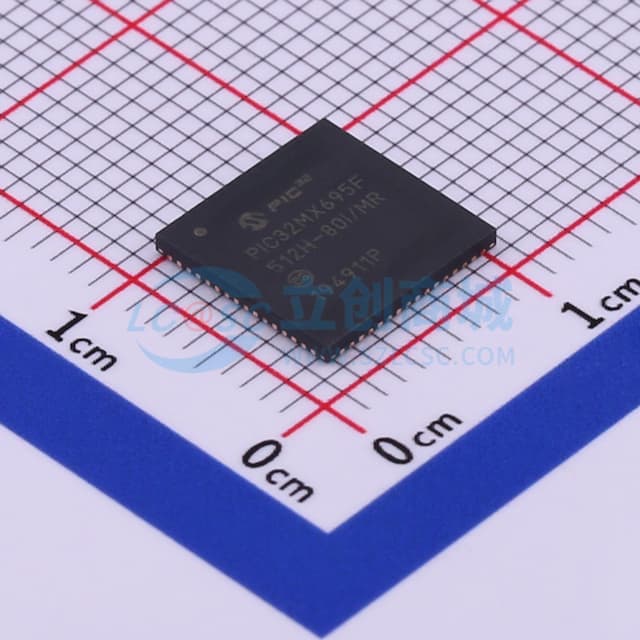 PIC32MX695F512H-80I/MR实物图