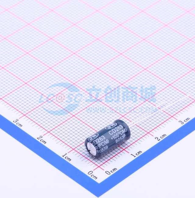100uF ±20% 35V 【引线】实物图