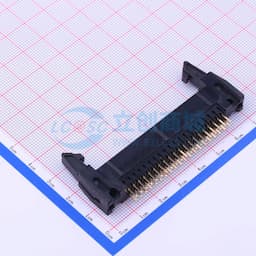 黑色 2.54mm 2x20P 排数:2 每排P数:20【ID】缩略图