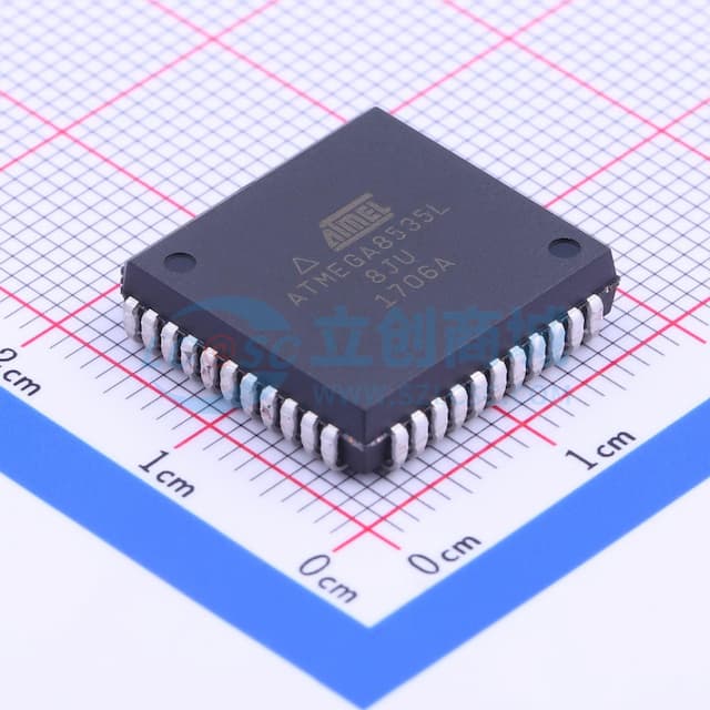 ATMEGA8535L-8JU实物图