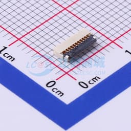 间距:0.5mm P数:10P 翻盖式 下接缩略图