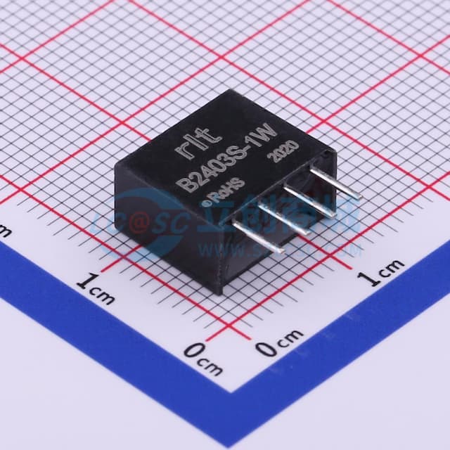 DC-DC 模块电源/1000V 隔离 1W【插件】实物图