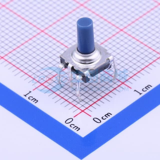 7.4*7.3*9.9mm 直插 轻触开关 【轻触】实物图