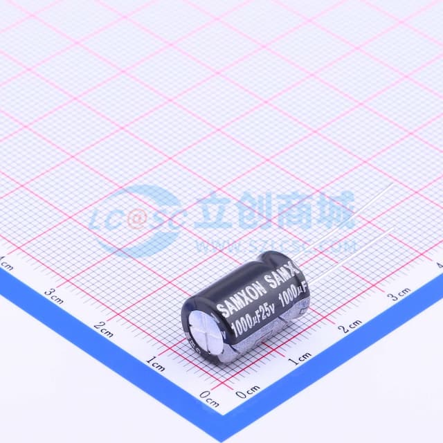 1000uF ±20% 25V实物图