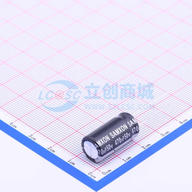 470uF ±20% 50V实物图
