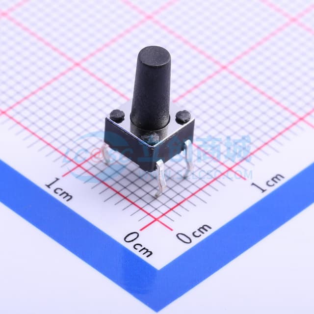 6mm*6mm*11mm 12V 50mA【轻触】实物图