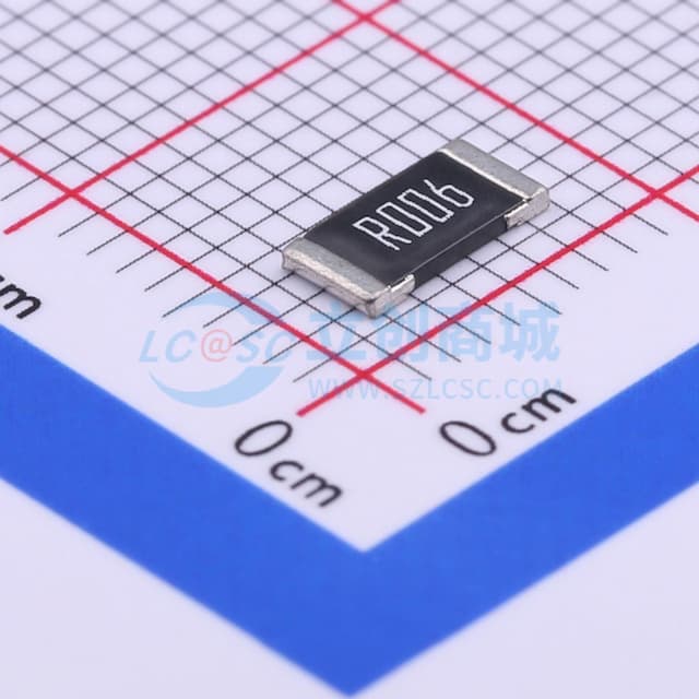 6mΩ ±1% 3W实物图