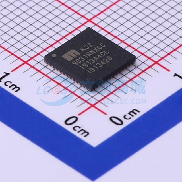 千兆以太网收发器，带RGMII接口实物图