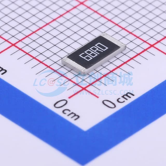厚膜电阻 68Ω ±1% 1W实物图