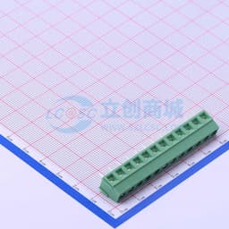 1x12P 5mm 直插 排数:1 每排P数:12【螺钉】缩略图