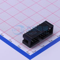 2.54mm 2x8P 排数:2 每排P数:8 【ID】缩略图