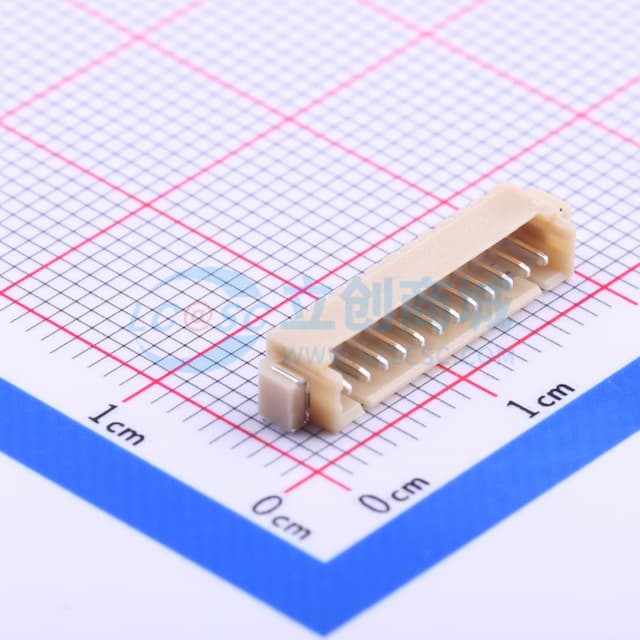 间距:1.25mm 1x12P实物图