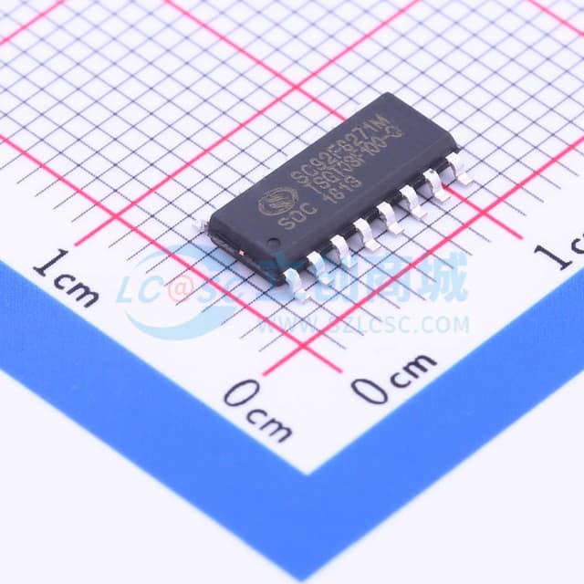 超高速1T8051内核12路双模触控Flash MCU实物图