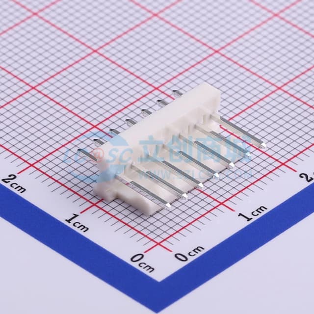 1x7P 间距:2.54mm 直插 【插件】实物图