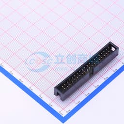 黑色 2.54mm 排数:2【ID】缩略图
