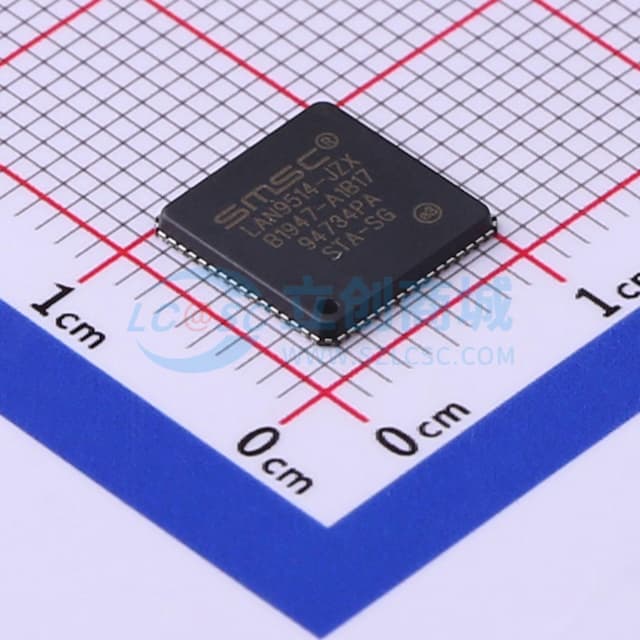 LAN9514/LAN9514i USB 2.0 集线器和10/100以太网控制器实物图