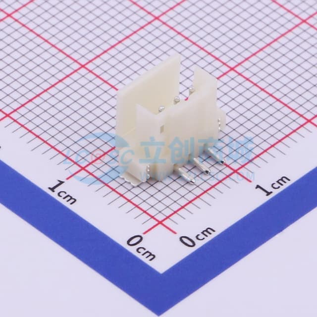 1x3P 间距:2mm 立贴实物图
