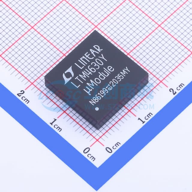 双输出 18A 或单输出 36A DC/DC uModule 稳压器实物图