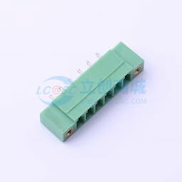 3.81mm 1x6P 排数:1 每排P数:6 螺丝固定【插拔】缩略图