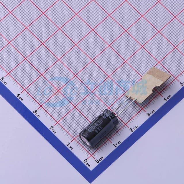 4.7uF ±20% 400V实物图