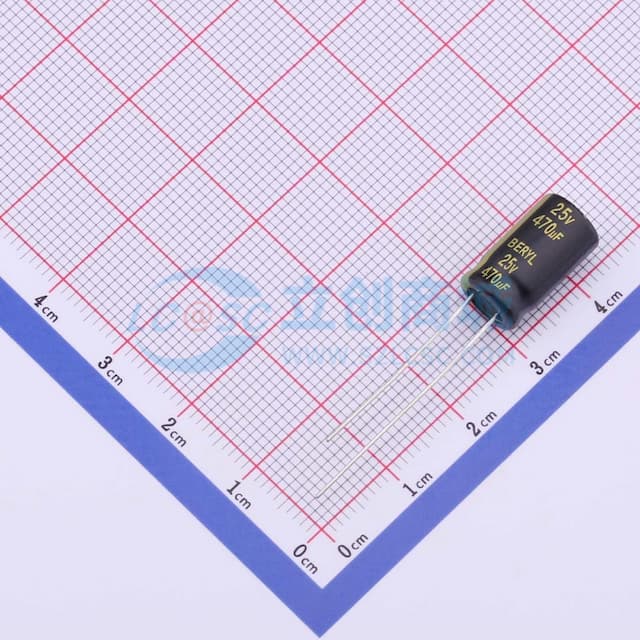 470uF ±20% 25V 【插件】实物图