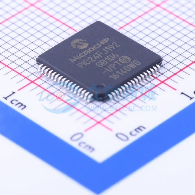 PIC24FJ192GB106-I/PT实物图