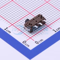 滑动开关9.1*3.5*2.0mm贴片侧拨单排三脚二档缩略图