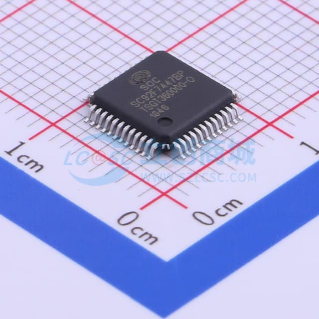 超高速1T8051内核FlashMCU实物图