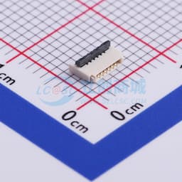 间距:0.5mm P数:6P 翻盖式 双侧触点/上下接缩略图