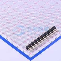 2x20P 间距:2.54mm 方针 直插 【排针】缩略图
