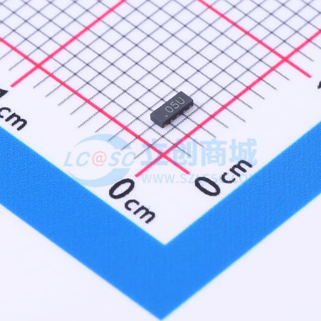 单向ESD 5V截止 峰值浪涌电流：2A实物图