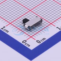 滑动开关6.6*2.7*2.5mm贴片侧拨三脚二档缩略图