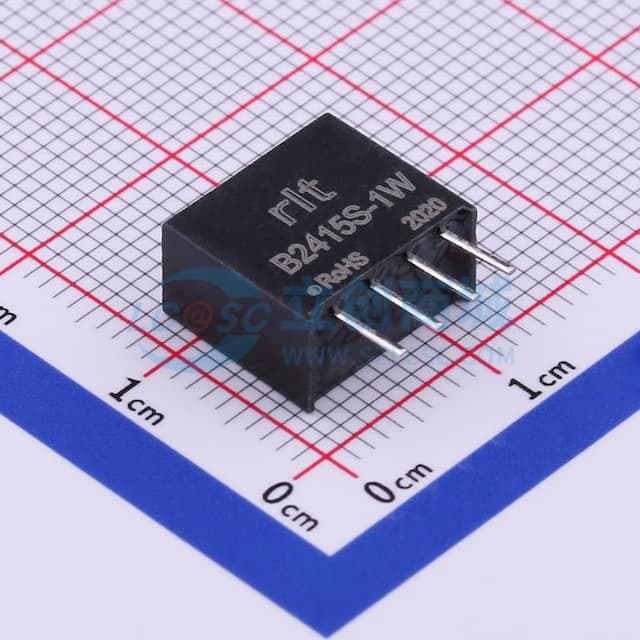 DC-DC 模块电源/1000V 隔离 1W【插件】实物图