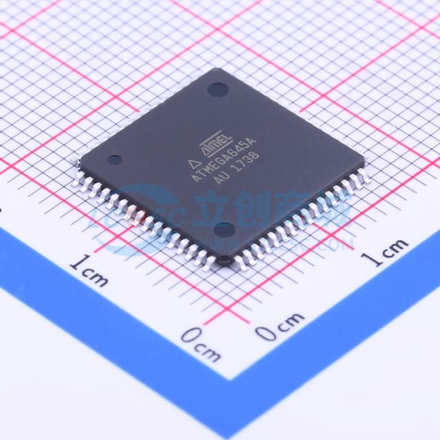 ATMEGA645A-AU实物图