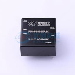 DC/DC模块电源，宽范围输入，15W输出功率【插件】缩略图