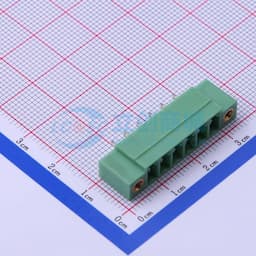 3.81mm 1x6P 排数:1 每排P数:6 螺丝固定【插拔】缩略图