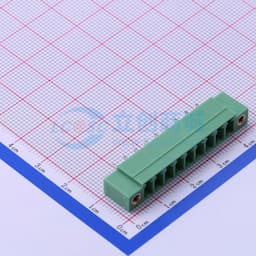 3.81mm 1x9P 排数:1 每排P数:9 螺丝固定【插件】缩略图