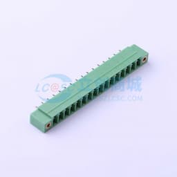 3.81mm 1x16P 排数:1 每排P数:16 螺丝固定【插拔】缩略图