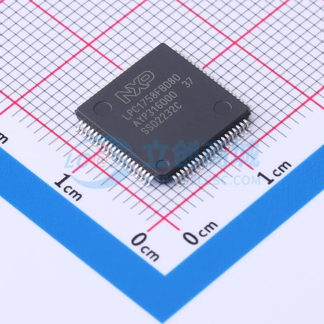 LPC1758FBD80Y实物图