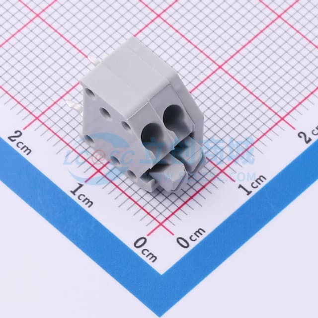 1x2P 3.5mm 每排P数:2 排数:1实物图