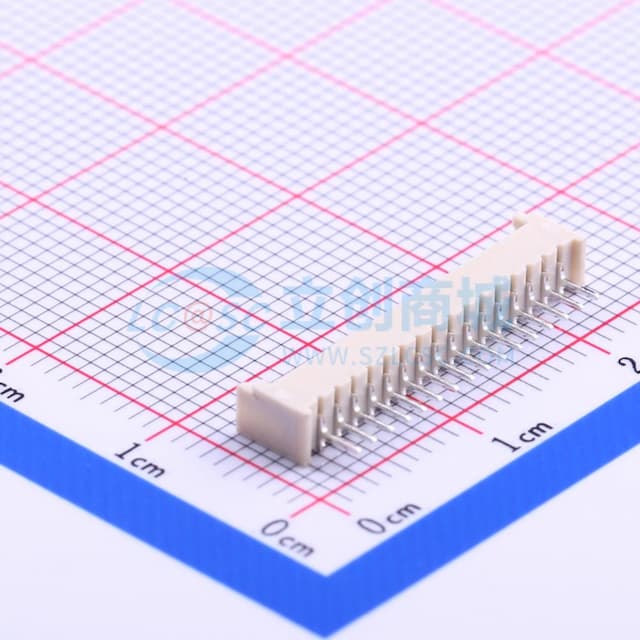 间距:1.25mm 1x16P【插件】实物图