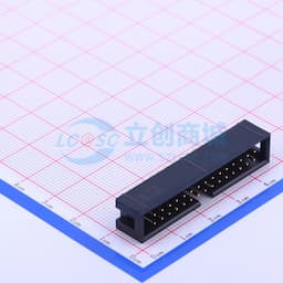 黑色 2.54mm 2x15P 排数:2 每排P数:15【ID】缩略图