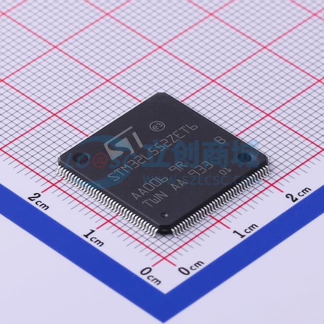 带FPU的超低功耗110 MHz Arm Cortex-M33 MCU，采用Trust Zone技术，具有512 KB Flash存储器实物图