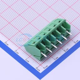 1x6P 5mm 直插 排数:1 每排P数:6【栅栏】缩略图