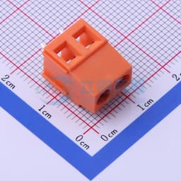 1x2P 5.08mm 直插 排数:1 每排P数:2【螺钉】缩略图
