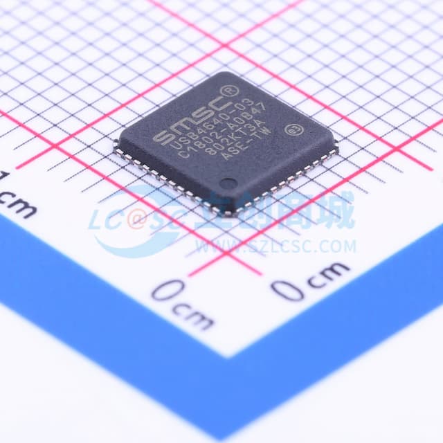 高速芯片间 (HSIC) USB 2.0 集线器和闪存媒体控制器实物图