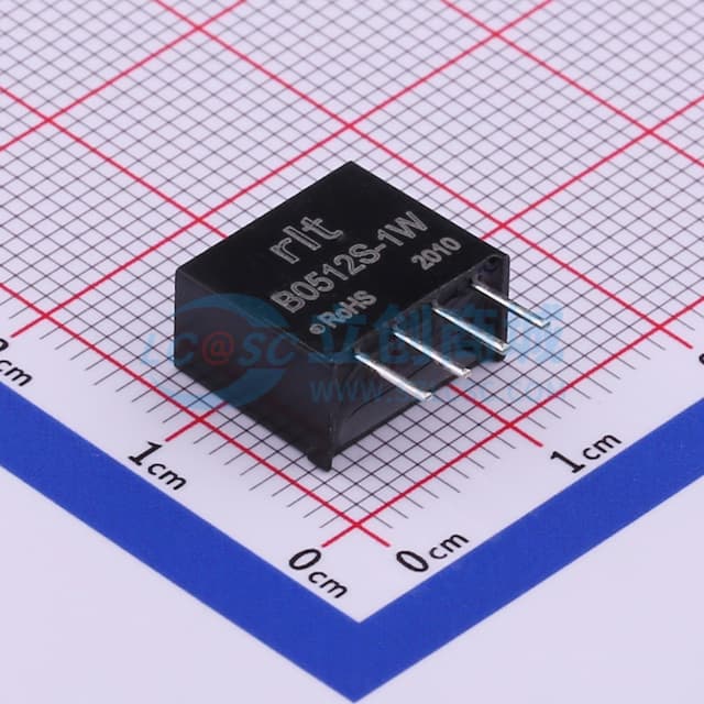 DC-DC 模块电源/1000V 隔离 1W【插件】实物图